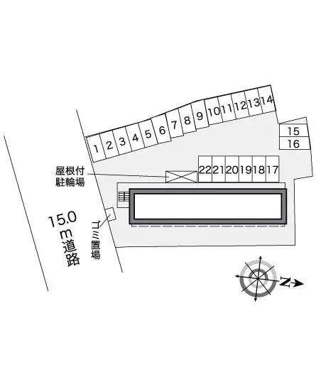 新潟市東区紫竹７丁目 月極駐車場